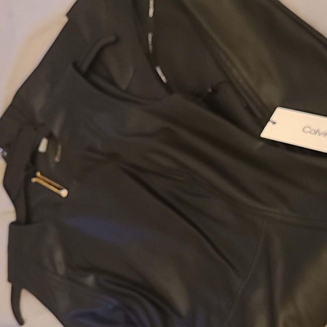 Calvin Klein Size 4 Dress Black